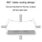 Modern Wall Mounted Projector Shelf Set Top Box Organizer With Cable Management 2