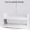 Modern Wall Mounted Projector Shelf Set Top Box Organizer With Cable Management 3