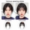 Invisible Clip In Hair Bangs Extension For Women Natural Fluffy Face Framing Wig Piece 2