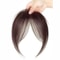 Invisible Clip In Hair Bangs Extension For Women Natural Fluffy Face Framing Wig Piece 6