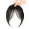 Invisible Clip In Hair Bangs Extension For Women Natural Fluffy Face Framing Wig Piece 4