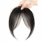 Invisible Clip In Hair Bangs Extension For Women Natural Fluffy Face Framing Wig Piece 4