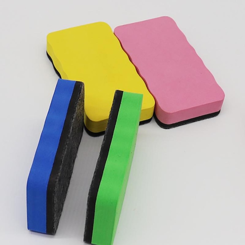Magnetic Whiteboard Eraser Set With EVA Felt For Chalkboards And Dry Erase Boards 3