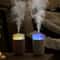 Flower Mist USB Air Humidifier With Ambient Light For Home Office Car 8