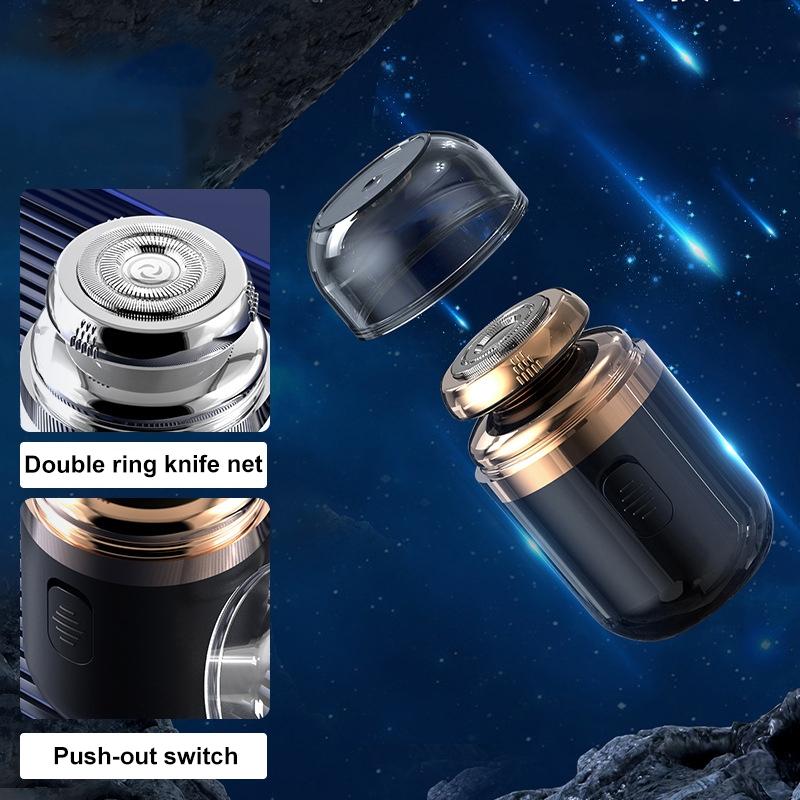2in1 Mini Portable Electric Shaver USBC Rechargeable Travel Razor For Men 3