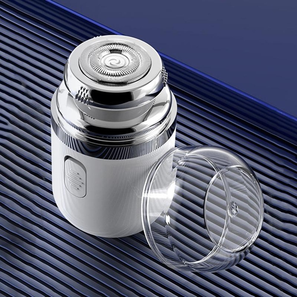 2in1 Mini Portable Electric Shaver USBC Rechargeable Travel Razor For Men 7