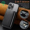 MagSafe RFID Wallet Card Holder Leather Phone Stand Case 1
