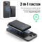 MagSafe RFID Wallet Card Holder Leather Phone Stand Case 3