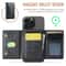 MagSafe RFID Wallet Card Holder Leather Phone Stand Case 4
