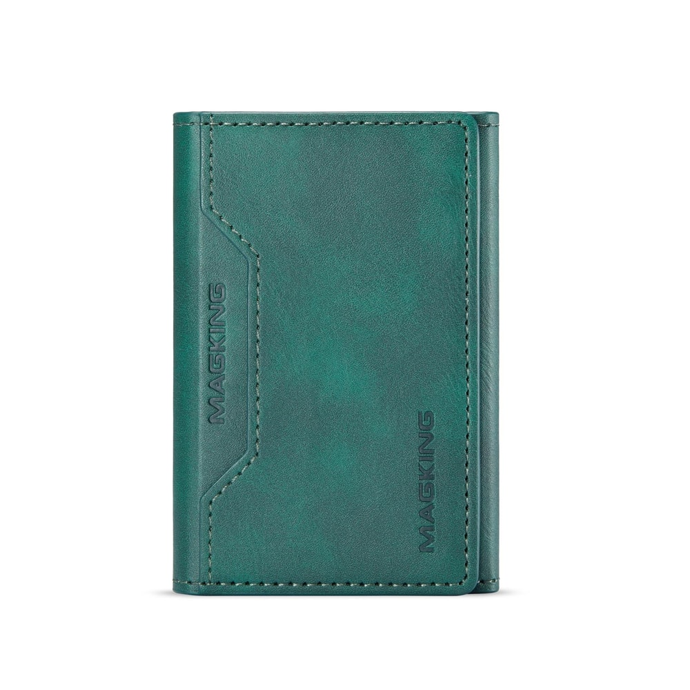 MagSafe RFID Wallet Card Holder Leather Phone Stand Case