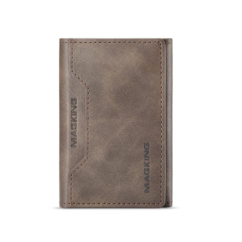MagSafe RFID Wallet Card Holder Leather Phone Stand Case