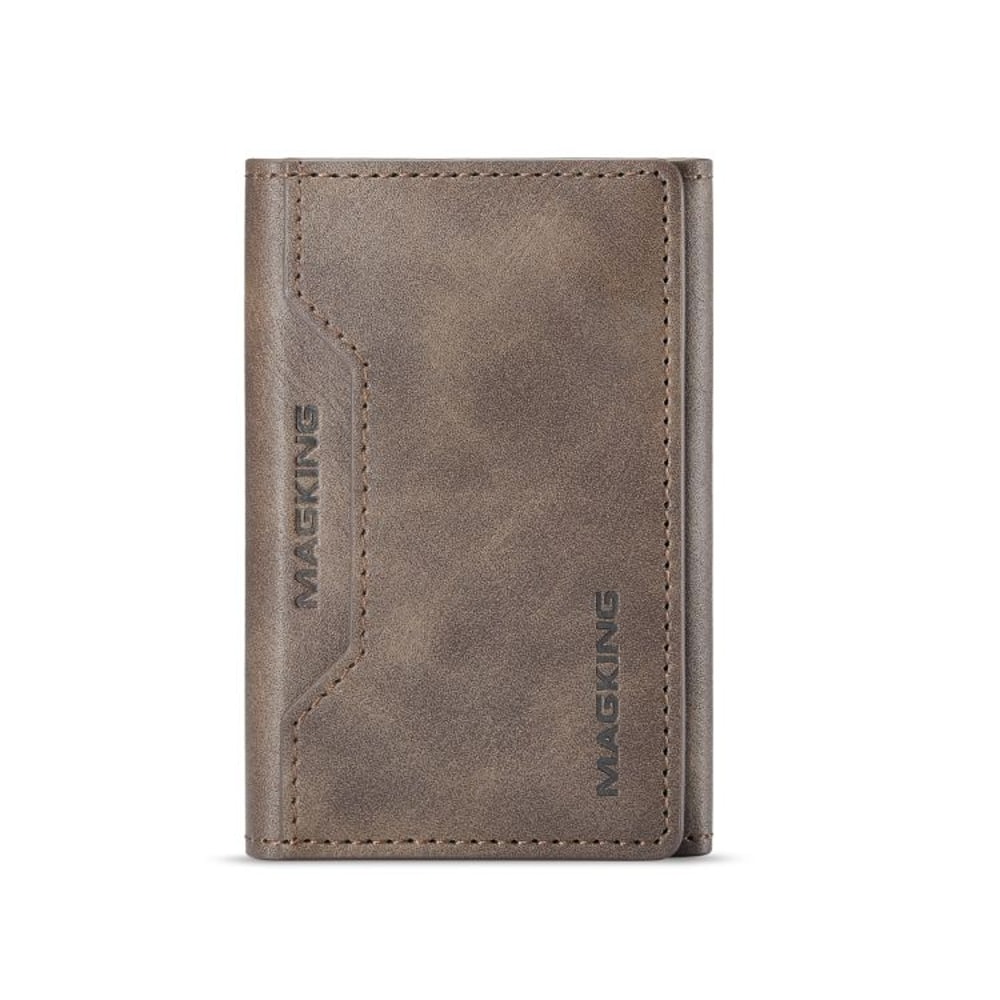 MagSafe RFID Wallet Card Holder Leather Phone Stand Case 9
