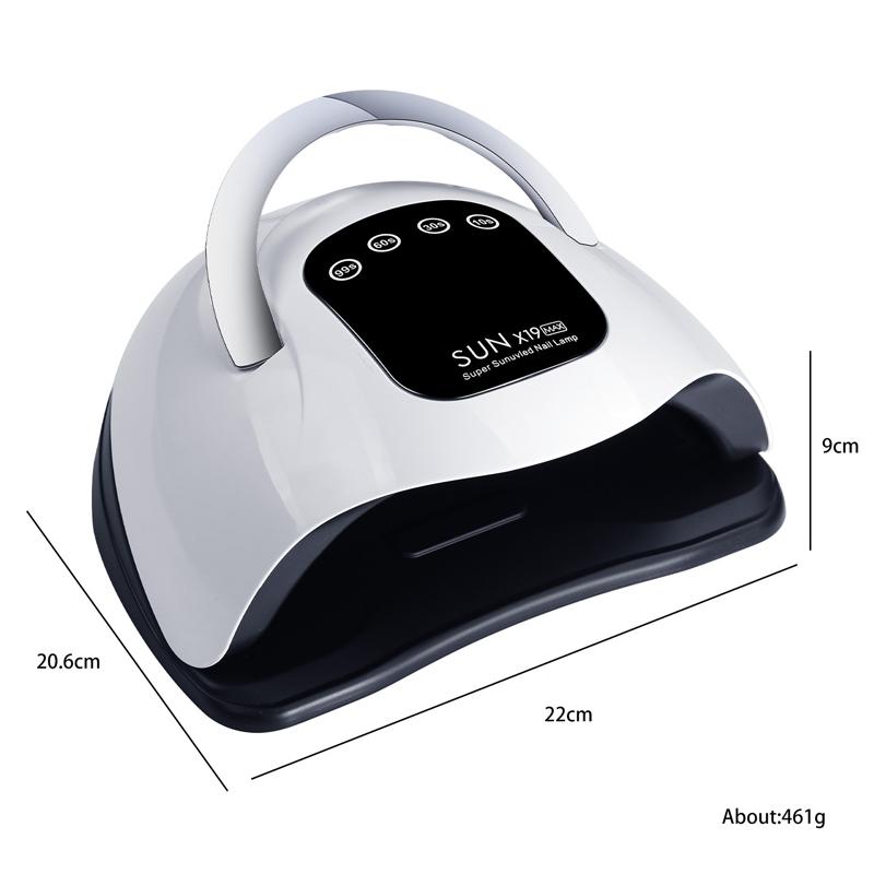 UV LED Nail Lamp With LCD Timer Fast Gel Nail Dryer For Salon Quality Manicures 1