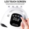 UV LED Nail Lamp With LCD Timer Fast Gel Nail Dryer For Salon Quality Manicures 2