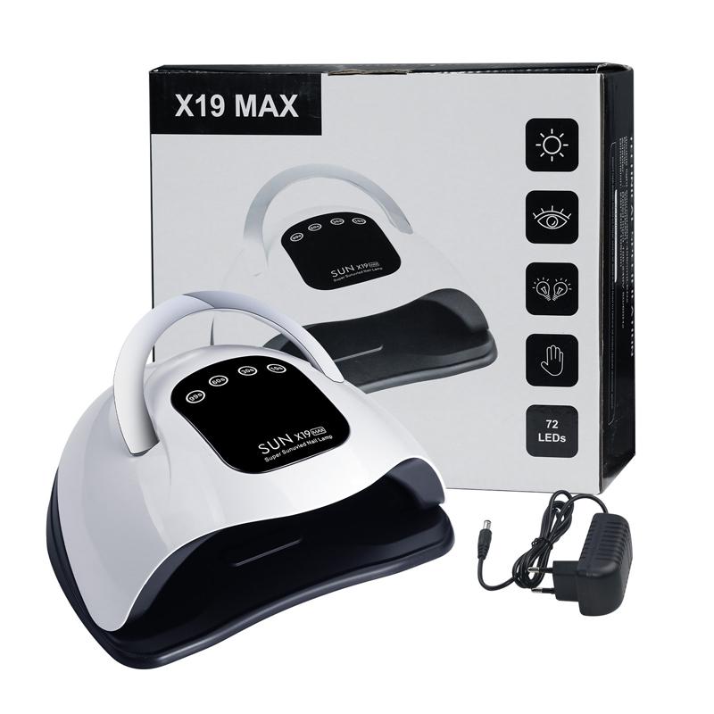 UV LED Nail Lamp With LCD Timer Fast Gel Nail Dryer For Salon Quality Manicures 8