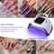 UV LED Nail Lamp With LCD Timer Fast Gel Nail Dryer For Salon Quality Manicures 7
