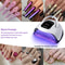 UV LED Nail Lamp With LCD Timer Fast Gel Nail Dryer For Salon Quality Manicures 7