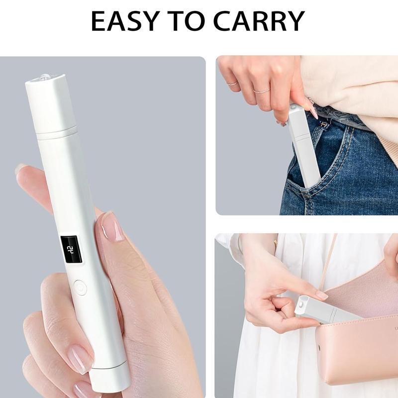 Portable UV LED Nail Lamp With Timer Display And Rechargeable Mini Nail Dryer 2