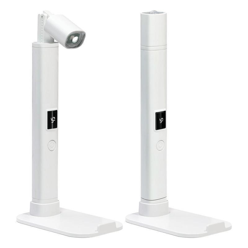 Portable UV LED Nail Lamp With Timer Display And Rechargeable Mini Nail Dryer 4
