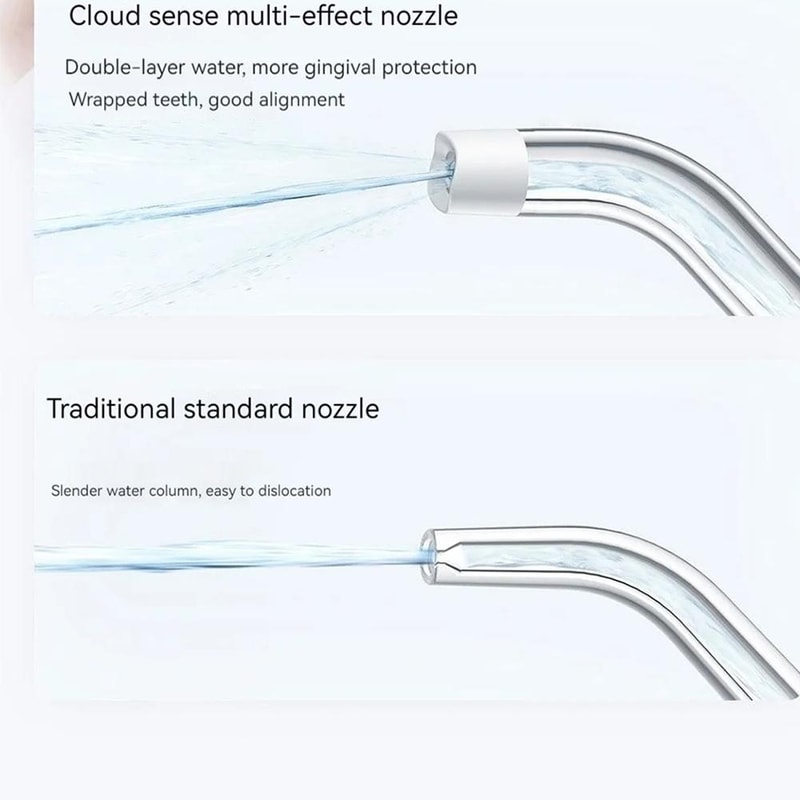 Portable Water Flosser Oral Irrigator With 4 Cleaning Modes 200ML Tank 4