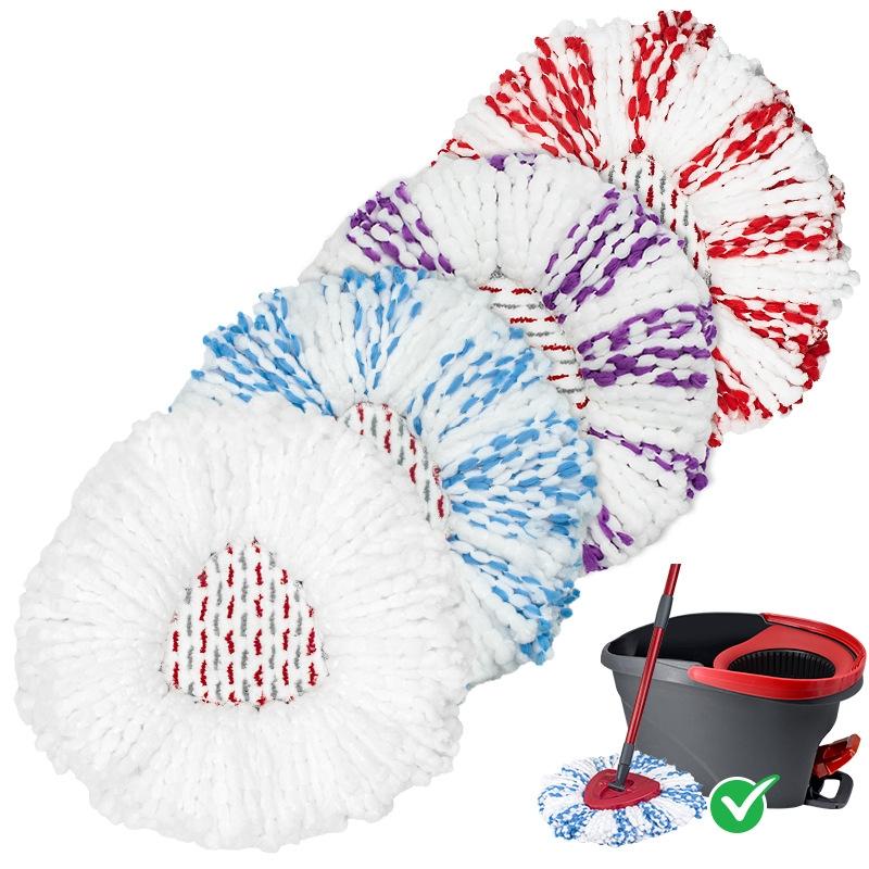 Microfiber Spin Mop Replacement Pad For OCedar Vileda Floor Cleaning Systems 0