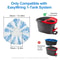 Microfiber Spin Mop Replacement Pad For OCedar Vileda Floor Cleaning Systems 1