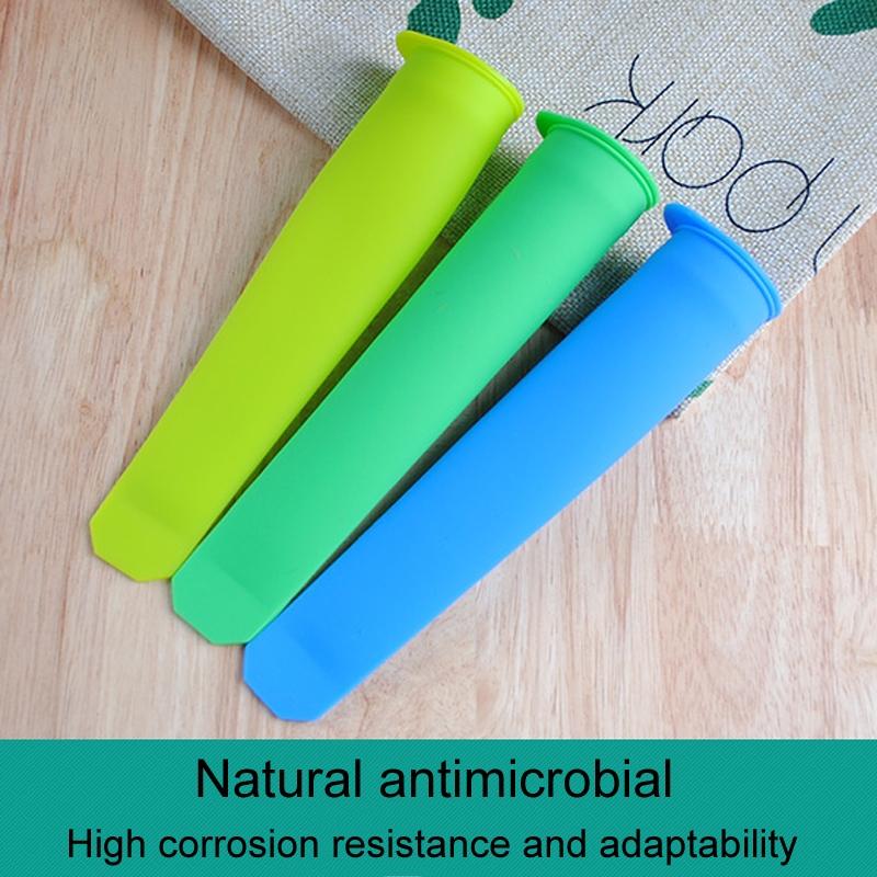 Reusable Silicone Popsicle Mold Set With 6 Colors For Homemade Ice Cream And Frozen Treats 6