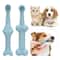 DualSided Pet Toothbrush Set For Cats Dogs Soft Silicone Dog Toothbrush Cleaner 0