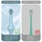 DualSided Pet Toothbrush Set For Cats Dogs Soft Silicone Dog Toothbrush Cleaner 4