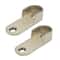 Heavy Duty Closet Rod Brackets Zinc Alloy Wardrobe Pole End Supports 2PCS 7