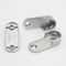 Heavy Duty Closet Rod Brackets Zinc Alloy Wardrobe Pole End Supports 2PCS 4