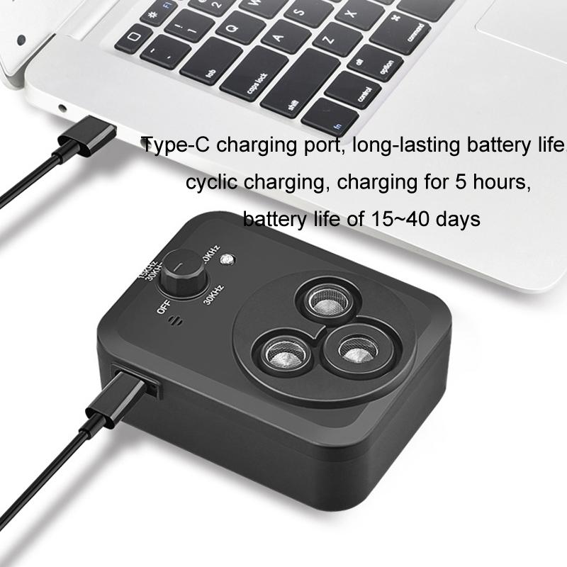 Ultrasonic Bark Control Device For Outdoor Dog Training Noise Reduction 6