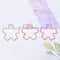 10PCS Blossom Paper Clips Decorative Metal Bookmark Clips for File Organization
