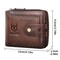 Vintage RFID Blocking Leather Wallet For Men With Zipper Card Holder 2