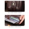 Vintage RFID Blocking Leather Wallet For Men With Zipper Card Holder 5