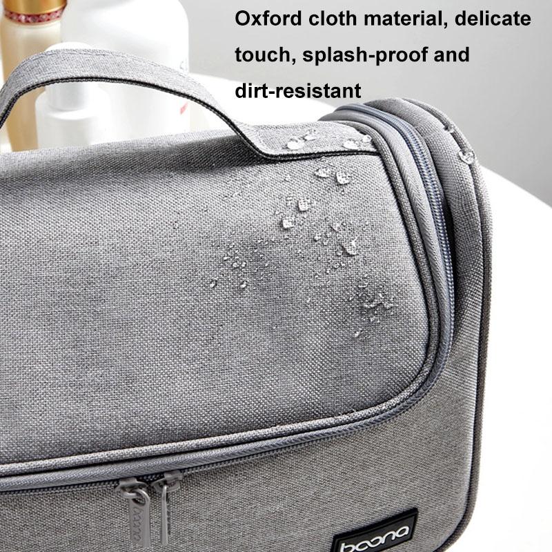 Portable Hair Dryer Storage Bag With Hook Large Capacity Travel Organizer Case 3