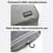 Portable Hair Dryer Storage Bag With Hook Large Capacity Travel Organizer Case 5