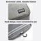 Portable Hair Dryer Storage Bag With Hook Large Capacity Travel Organizer Case 5