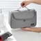 Portable Hair Dryer Storage Bag With Hook Large Capacity Travel Organizer Case 6