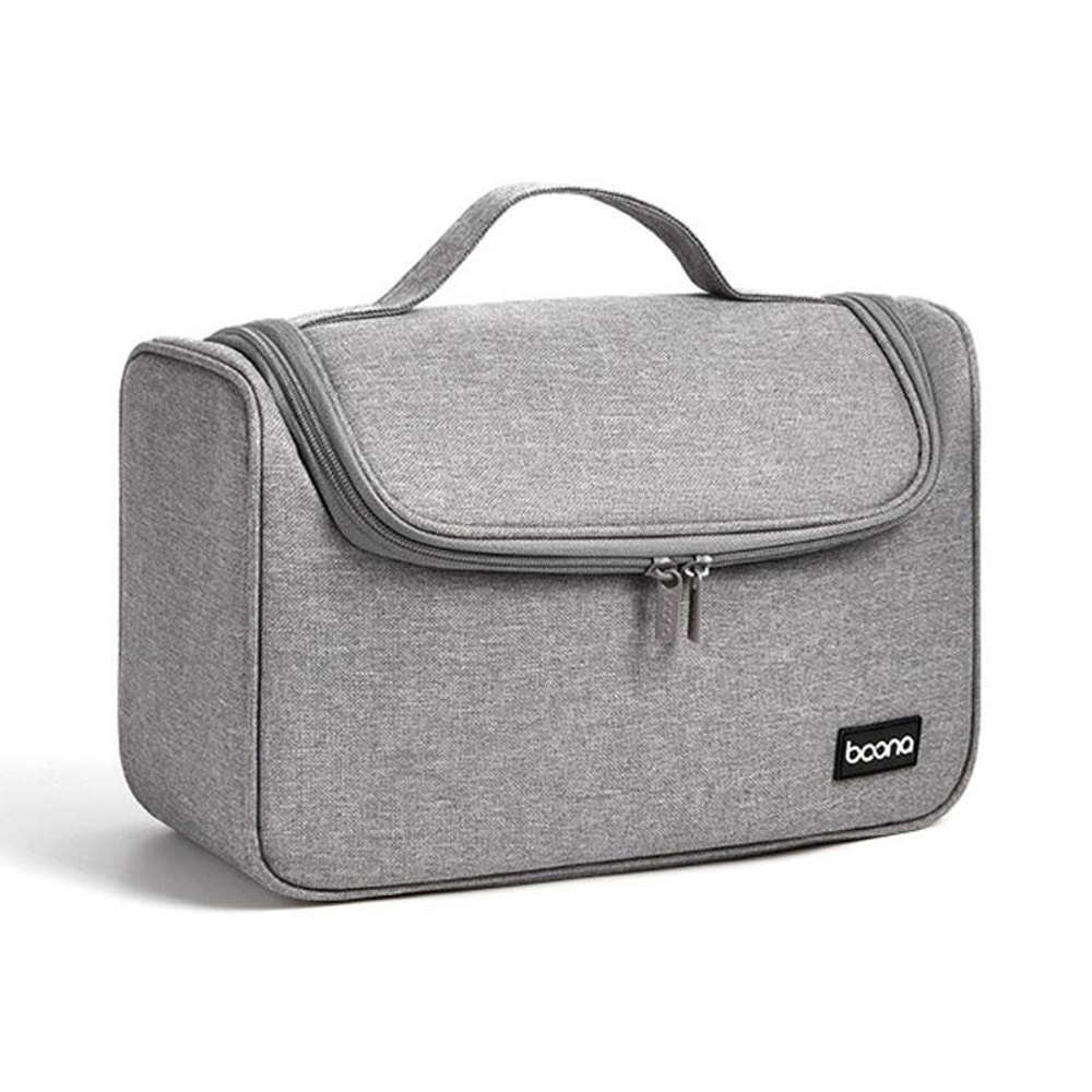 Portable Hair Dryer Storage Bag With Hook Large Capacity Travel Organizer Case 7