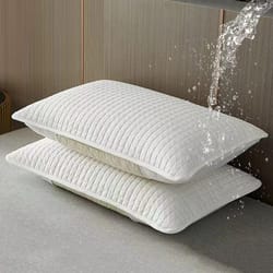 cooling cotton pillowcase covers for sweat protection and dirt resistance