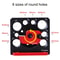 Adjustable Wood Dowel Maker Kit 8 Sizes Precision Woodworking Drill Guide Set 3