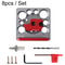 Adjustable Wood Dowel Maker Kit 8 Sizes Precision Woodworking Drill Guide Set 7