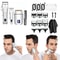 Professional Hair Clipper Set for Men with Rechargeable Trimmer & Electric Shaver Kit