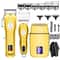 Professional Hair Clipper Set for Men with Rechargeable Trimmer & Electric Shaver Kit
