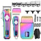 Professional Hair Clipper Set for Men with Rechargeable Trimmer & Electric Shaver Kit