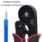 European Hex Crimping Pliers For VE Wire Ferrules With Adjustable Pressure Handle 3