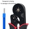 European Hex Crimping Pliers For VE Wire Ferrules With Adjustable Pressure Handle 3