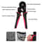 European Hex Crimping Pliers For VE Wire Ferrules With Adjustable Pressure Handle 6