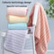 Plush Microfiber Bath Towels Set Of 2 Soft Absorbent Coral Velvet Beach Towels 4